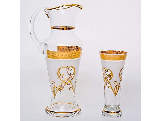 Набор для воды Union Glass Aнтик Испанский (кувшин+6 стаканов)