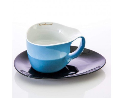 Чайная пара Колани Weimar Porzellan синяя 450 мл