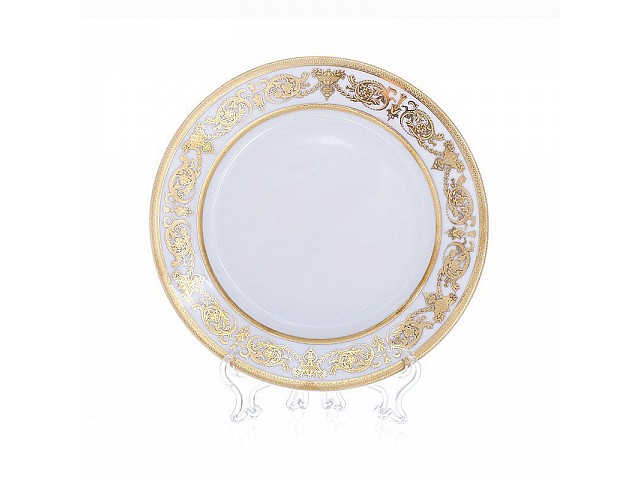 Набор тарелок Bavaria Александрия Голд/белый 19 см 6 штук