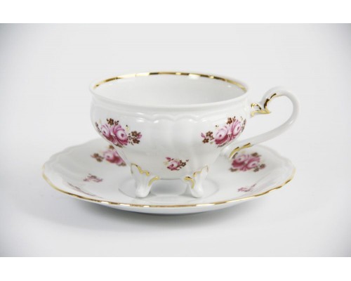 Набор чайный Шато Роза Weimar Porzellan на 6 персон 12 предметов