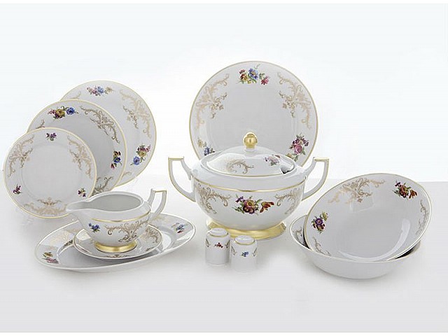 Сервиз столовый Карин 025 Starorolsky Porzellan MZ на 6 персон 26 предметов