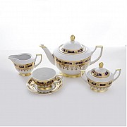 Сервиз чайный "Карин 022" Starorolsky Porzellan MZ на 6 персон 15 предметов