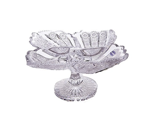 Фруктовница 33 см Glasspo Bohemia