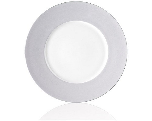 Тарелка обеденная 28 см Noritake Альта (сиреневый борт)