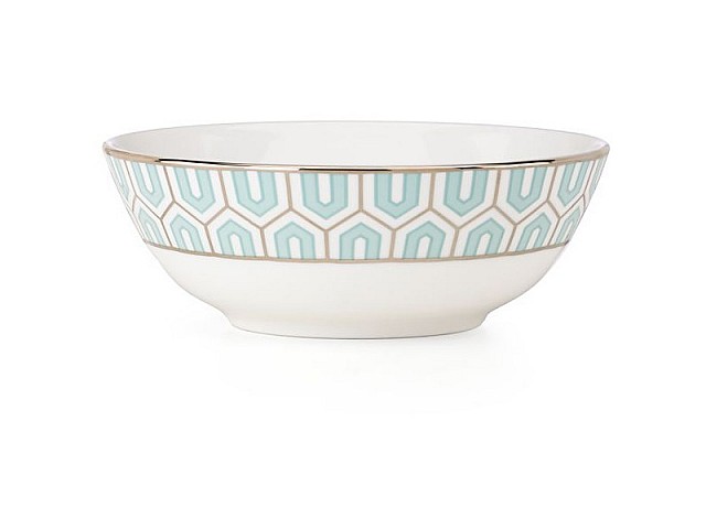 Салатник индивидуальный 17 см Lenox Клара (бирюзовый)