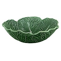 Салатник с резным краем Bordallo Pinheiro Капуста 29см