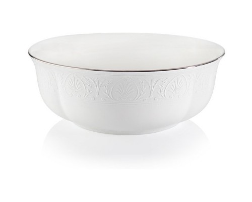 Салатник круглый 21 см Lenox Ханна, платиновый кант Салатник круглый 21 см Lenox Ханна, платиновый кант