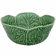 Салатник с резным краем Bordallo Pinheiro Капуста 29,5см