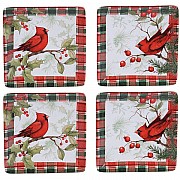 Тарелка закусочная Certified Intl "Зимние заметки" 15см