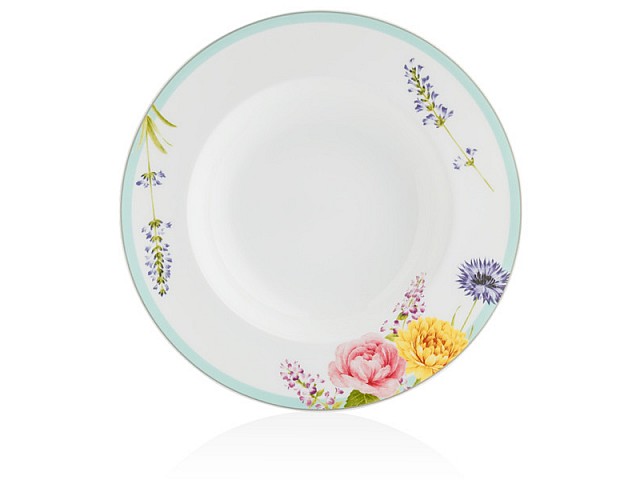Тарелка суповая Noritake Пикник в саду 24 см Тарелка суповая Noritake Пикник в саду 24 см