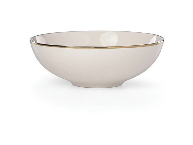 Салатник Lenox Трианна 17 см (пудровый)