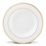Тарелка суповая 23см Lenox Федеральный, золотой кант