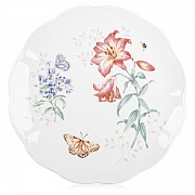 Тарелка обеденная 27 см Lenox Бабочки на лугу Перламутровка
