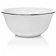 Салатник индивидуальный 14 см Lenox Ханна, платиновый кант