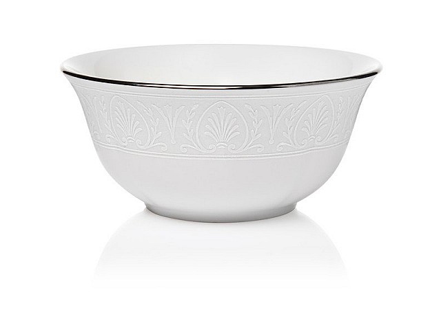 Салатник индивидуальный 14 см Lenox Ханна, платиновый кант