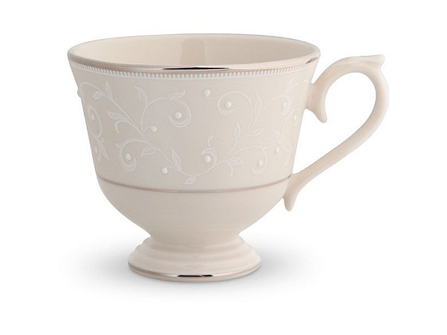 Чашка чайно-кофейная Lenox Чистый жемчуг 180 мл Чашка чайно-кофейная Lenox Чистый жемчуг 180 мл
