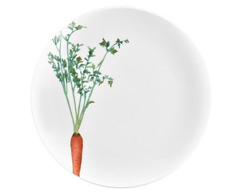 Тарелка закусочная Noritake Овощной букет Морковка 24см