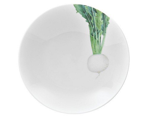Тарелка для пасты Noritake Овощной букет Редька 23см