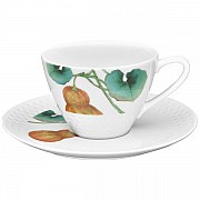 Чашка чайная с блюдцем Noritake Овощной букет Тыква 210 мл