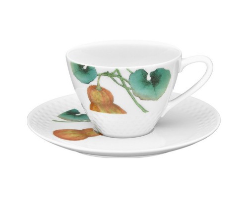 Чашка чайная с блюдцем Noritake Овощной букет Тыква 210 мл