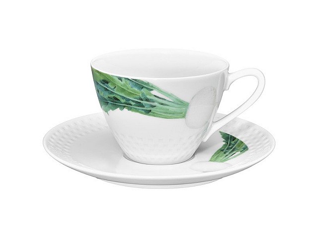 Чашка с блюдцем Овощной букет Редька Noritake 210 мл