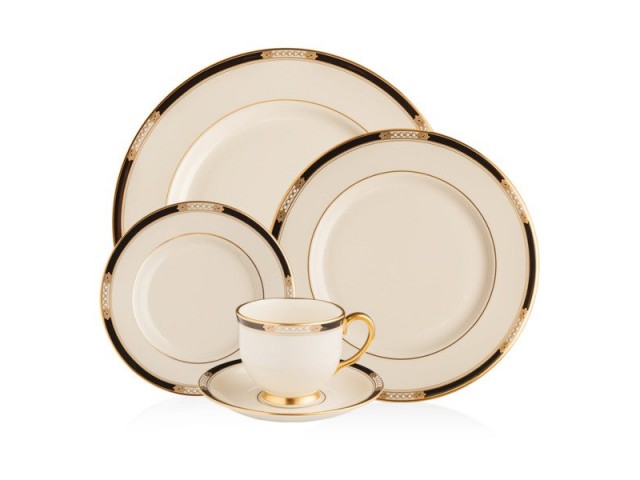 Набор посуды чайно-столовый Lenox Подлинные ценности на 1 персону 5 предметов
