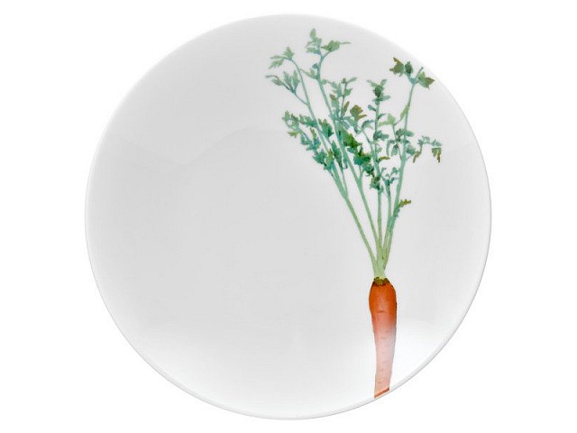 Тарелка для пасты NoritakeОвощной букет Морковка 23 см