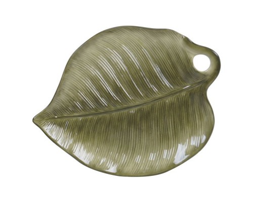 Блюдо сервировочное Certified Intl "Пальмовые листья" 25х20см, 3D (лист)