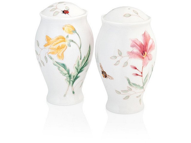 Набор из солонки и перечницы 10 см Lenox Бабочки на лугу