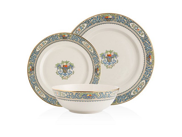 Набор посуды Lenox Осень на 1 персону 3 предмета в подарочной коробке