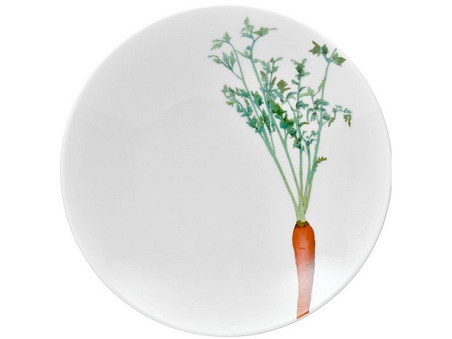 Тарелка для пасты 23 см Noritake Овощной букет Морковка