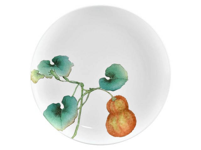 Тарелка закусочная Noritake Овощной букет Тыква 24см Тарелка закусочная Noritake Овощной букет Тыква 24см