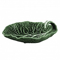 Блюдо глубокое на ножках Bordallo Pinheiro Капуста 25см
