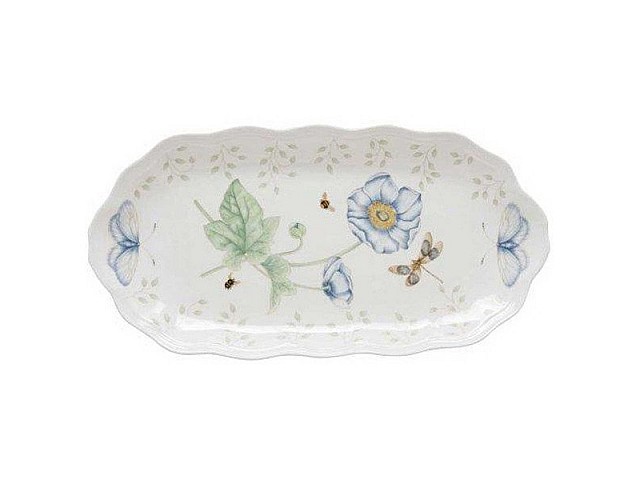 Поднос для полотенец 32 см Lenox Бабочки на лугу