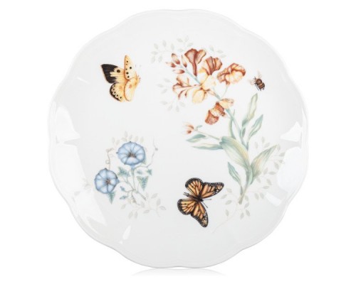 Тарелка обеденная 27 см Lenox Бабочки на лугу Бабочка-Монарх
