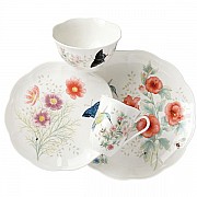 Набор посуды Lenox Бабочки на лугу Птицы Колибри на 1 персону