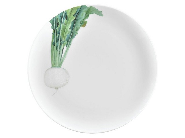 Тарелка закусочная Noritake Овощной букет Редька 24см
