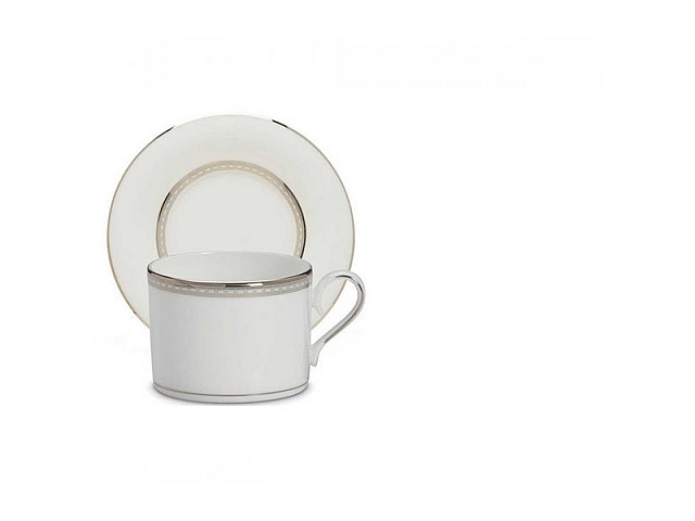 Чашка чайная с блюдцем 180мл Lenox Марри-Хилл Чашка чайная с блюдцем 180мл Lenox Марри-Хилл