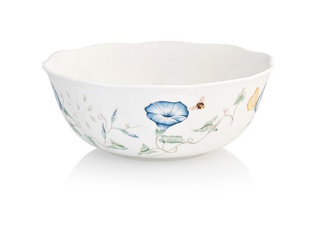 Салатник круглый 23 см Lenox Бабочки на лугу