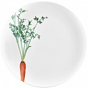 Тарелка закусочная 24 см Noritake Овощной букет Морковка