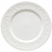 Тарелка обеденная 28,5см Lenox Чистый опал, рельеф