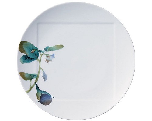 Тарелка обеденная 27 см Noritake Овощной букет Баклажан