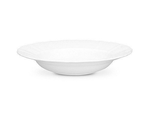 Тарелка суповая 24см Noritake Шер Бланк