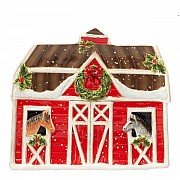 Тарелка Certified Intl "Рождество на ферме" 23 см