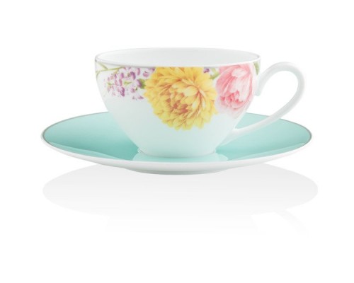 Чашка чайная с блюдцем Noritake Пикник в саду 250 мл