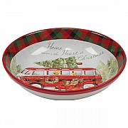 Салатник Certified Intl "Домой на Рождество" 34см