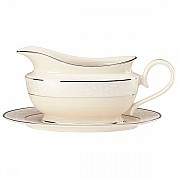 Соусник с подставкой 470мл Lenox Чистый жемчуг