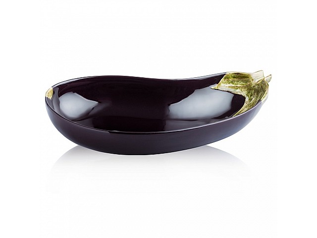 Салатник Bordallo Pinheiro Баклажан 39см