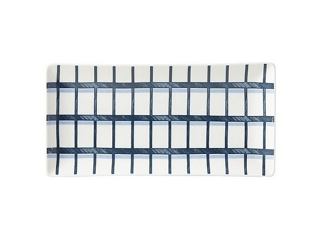 Блюдо прямоугольное 34см Аззурро (Лука Андрисани) Lenox LEN880249