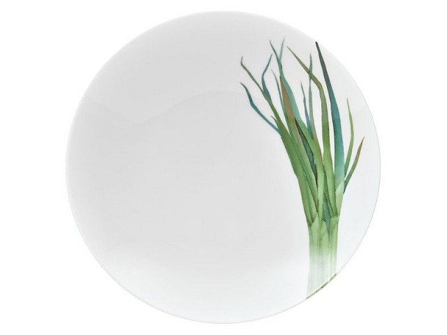 Тарелка для пасты Noritake Овощной букет Зеленый лук 23 см Тарелка для пасты Noritake Овощной букет Зеленый лук 23 см
